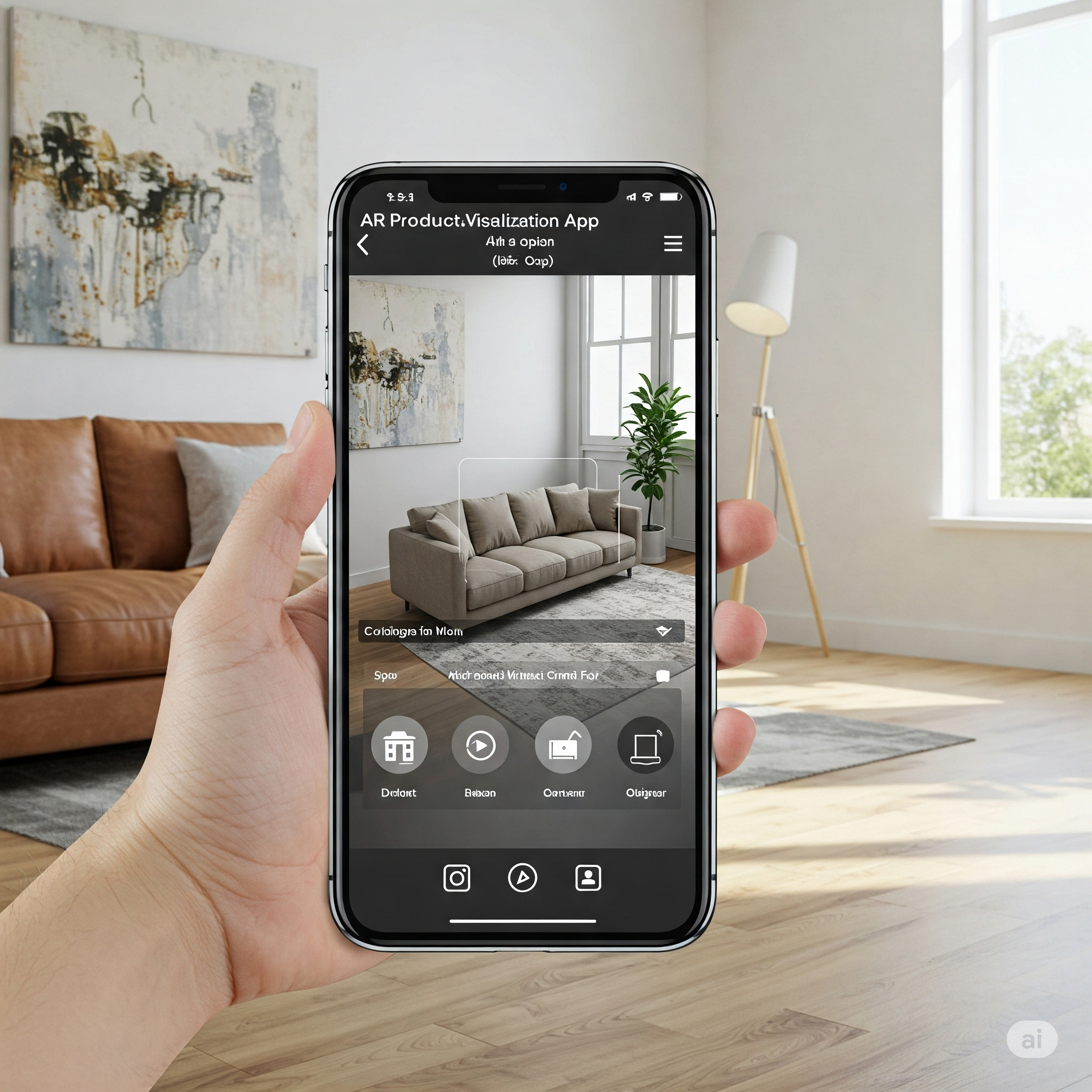 AR Product Visualization App